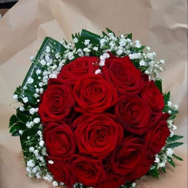 Red Naomi rosa per il mio bouquet!!🥰❤️🌹 3