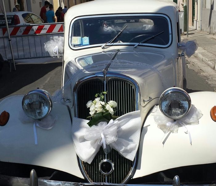 Auto d'epoca per il mio matrimonio - 1