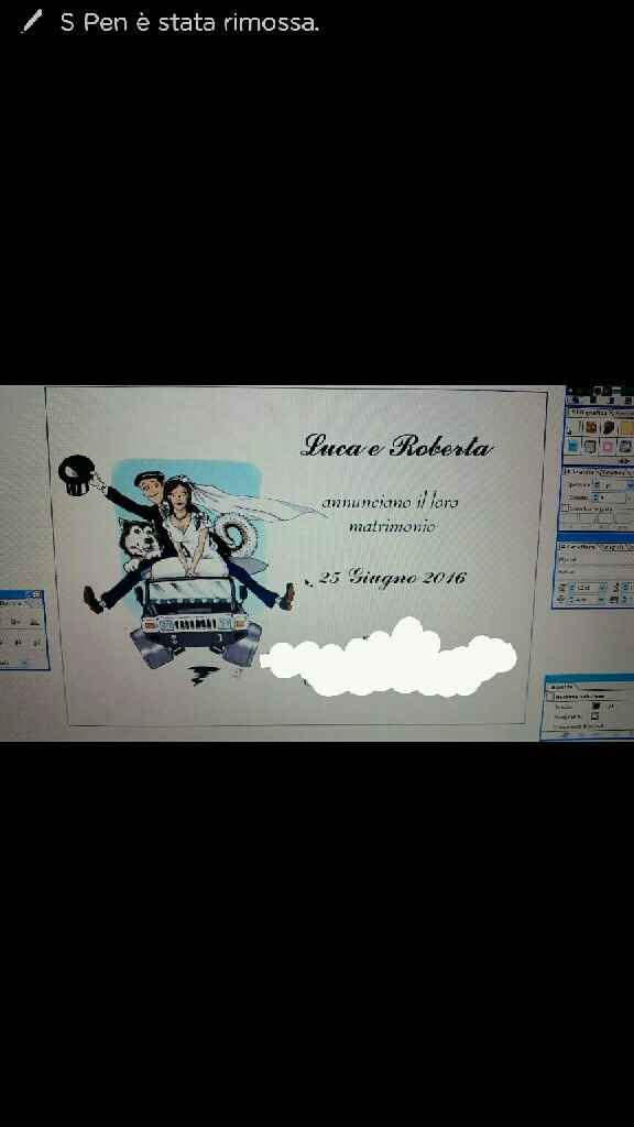 Partecipazioni!! grazie zio!! - 2