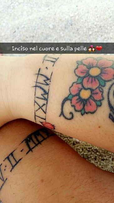 Tu e fm avete un tatuaggio in comune? - 1