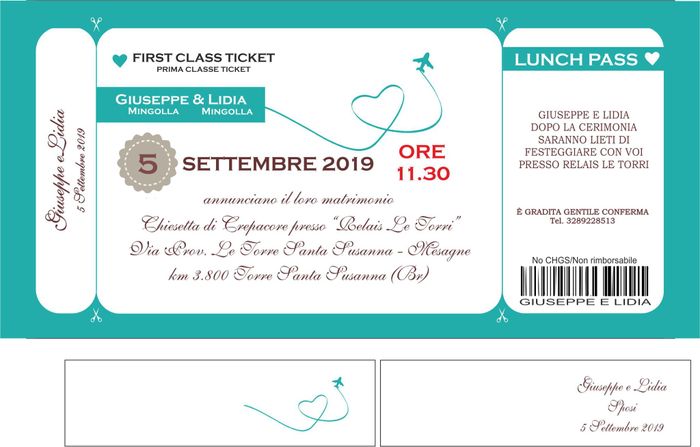 Partecipazioni di nozze - 1