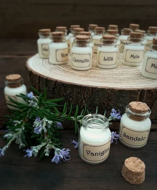 Candele Segnaposto 17