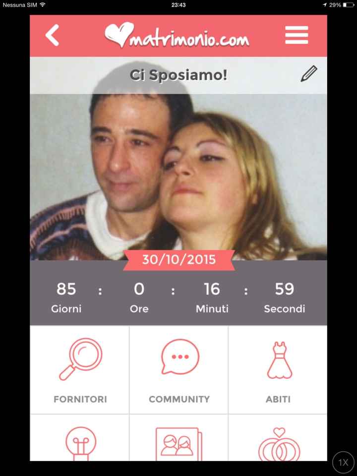 Countdown matrimonio.com - 1