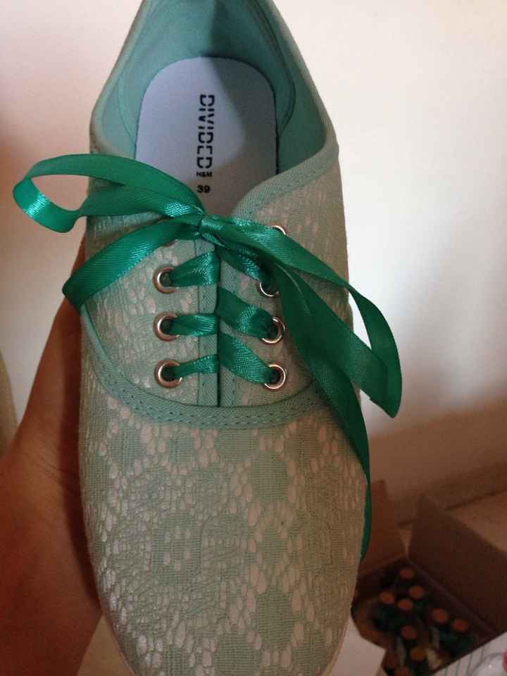 Il mio cambio scarpe color tiffany :) - 1