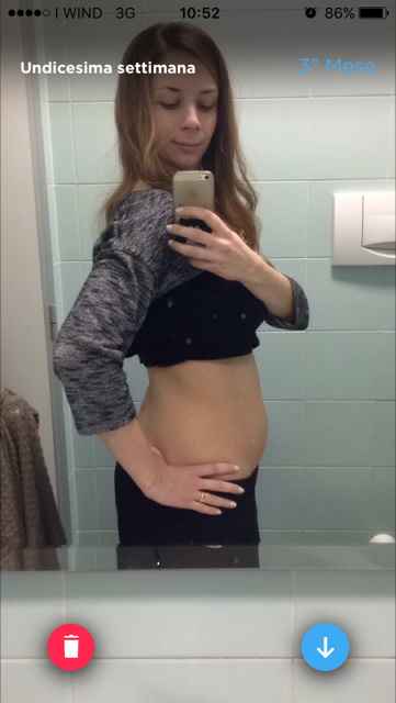 Questo l'ho fatta due giorni fa a 10+5...ho un pancino molto piccolo, ma considera che ho perso più 