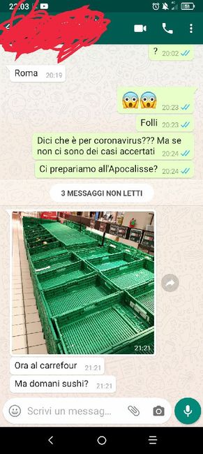 Rassicurazione Coronavirus 1