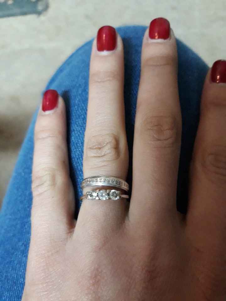  Ragazze 😍 Anello di fidanzamento  - 1