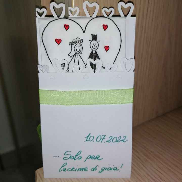 Porta fazzolettini lacrime di gioia - 1