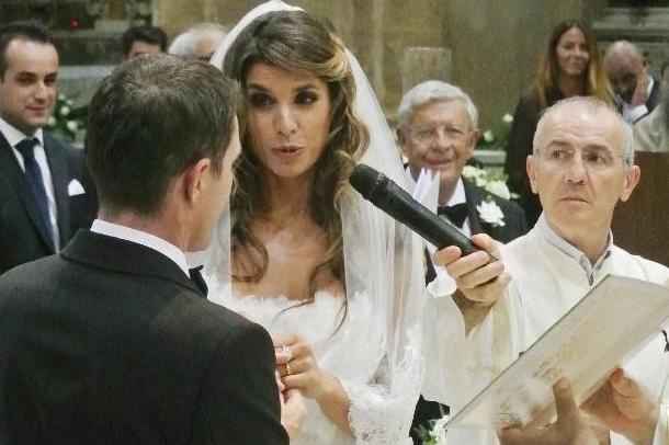 Svelato il vestito da sposa di Elisabetta Canalis - 1