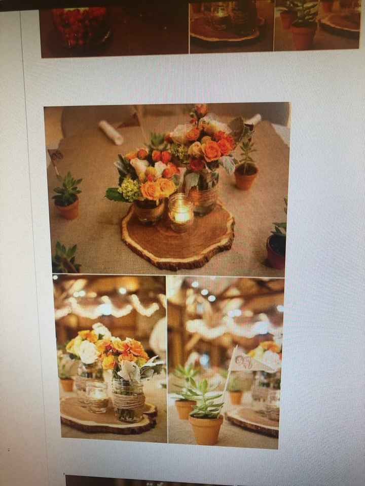 Centro tavola Tema vino/autunno - 5