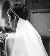 Sposa capelli corti - 1