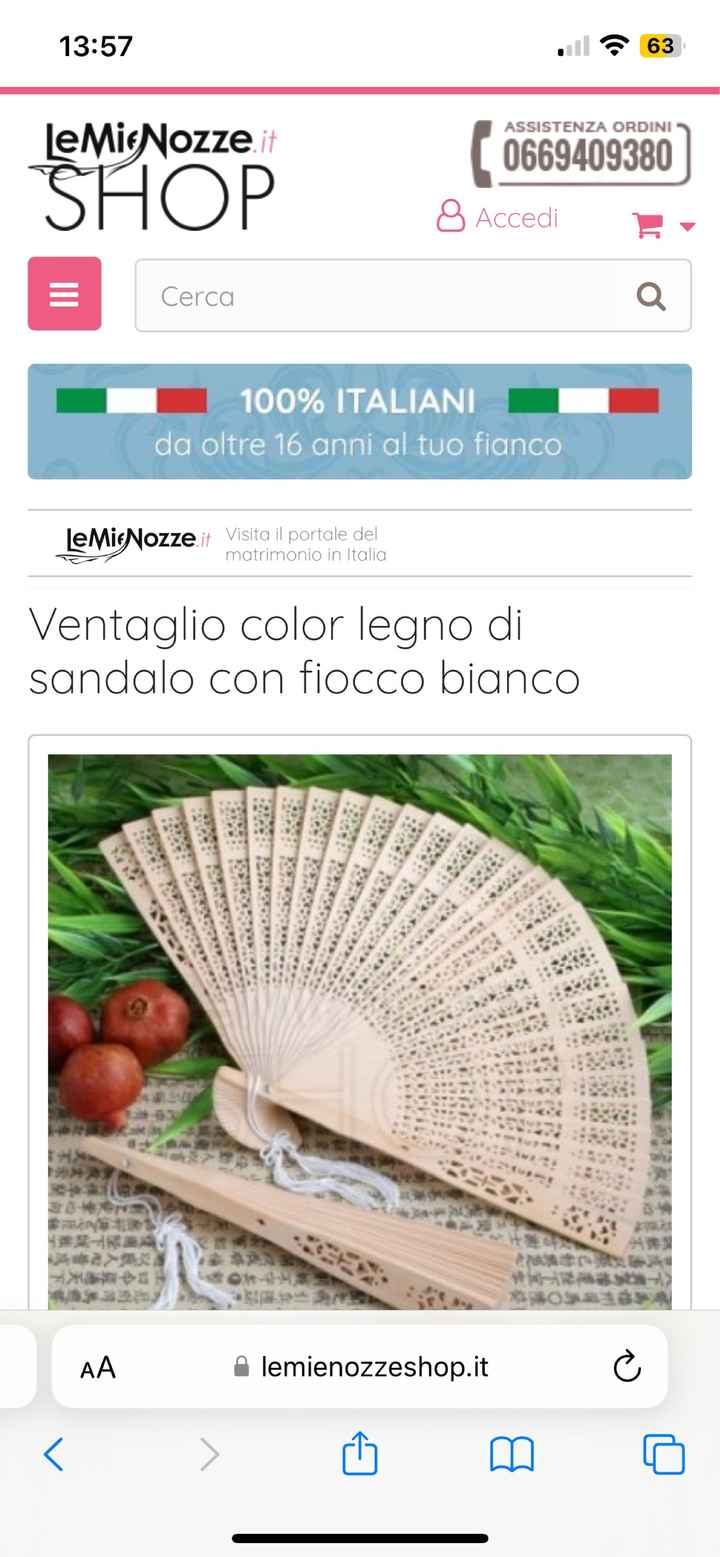 Cerco ventaglio in legno resistente .. - 1