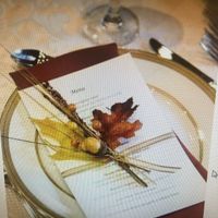 Centro tavola Tema vino/autunno - 2