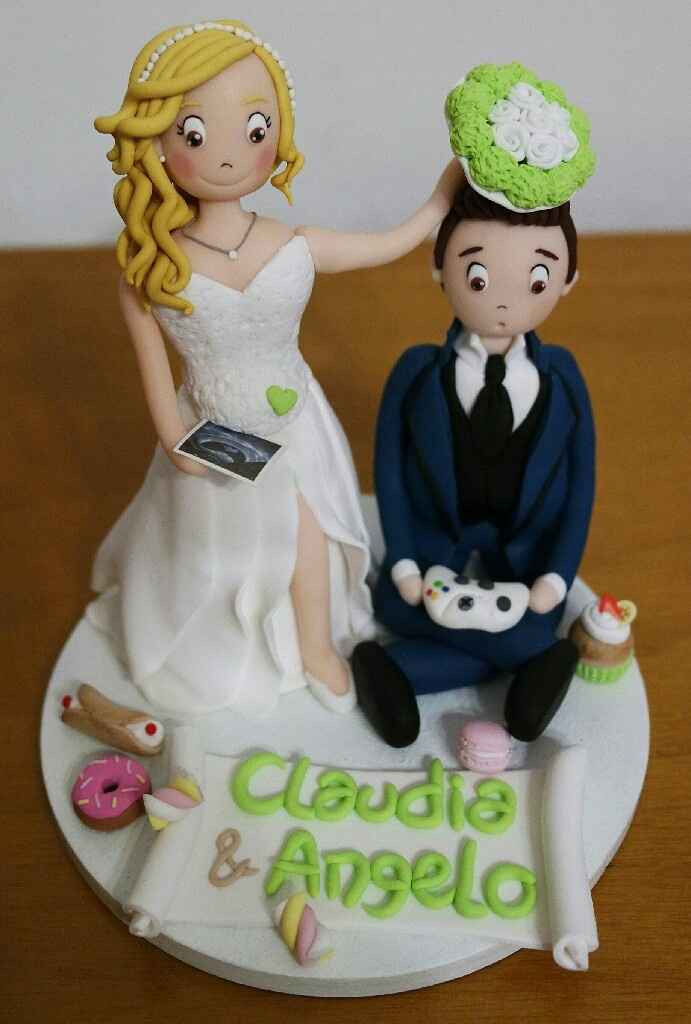 Il mio cake topper!! sono felicissimaaaa!! - 1