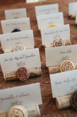 Segnaposto tema vino! - 4