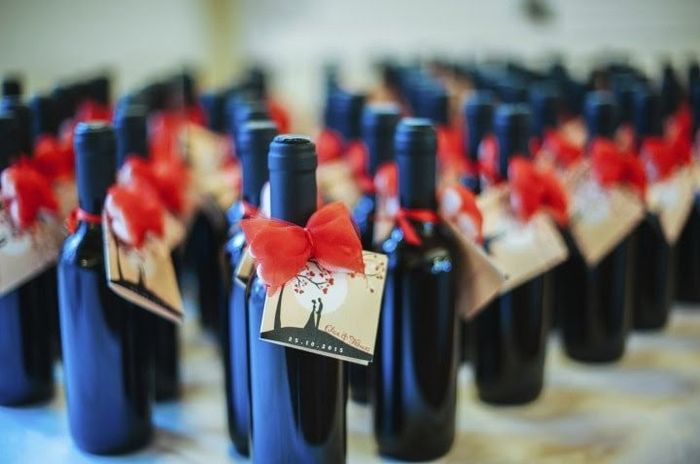 Confezionare bottiglia per bomboniera 6