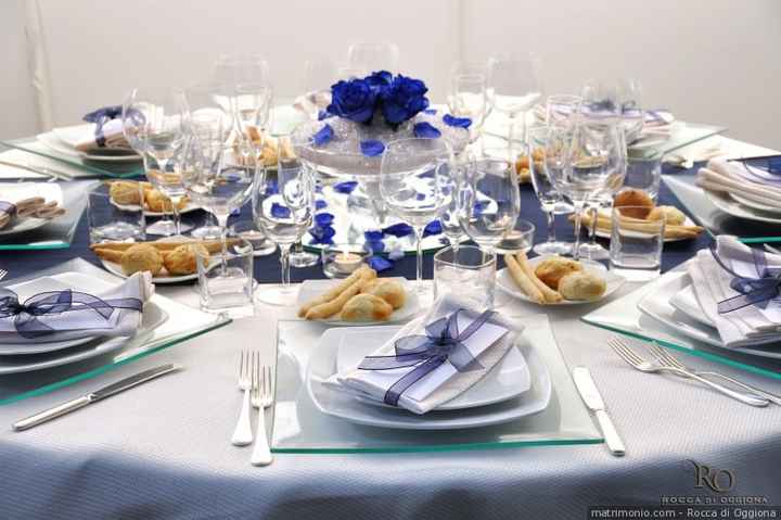 Suggerimenti allestimenti bianco e blu - 1