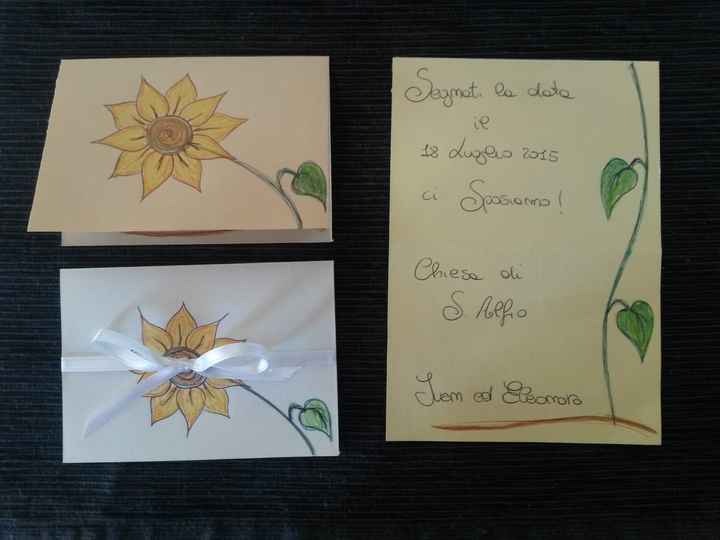 Bozzetto save the date  - 1