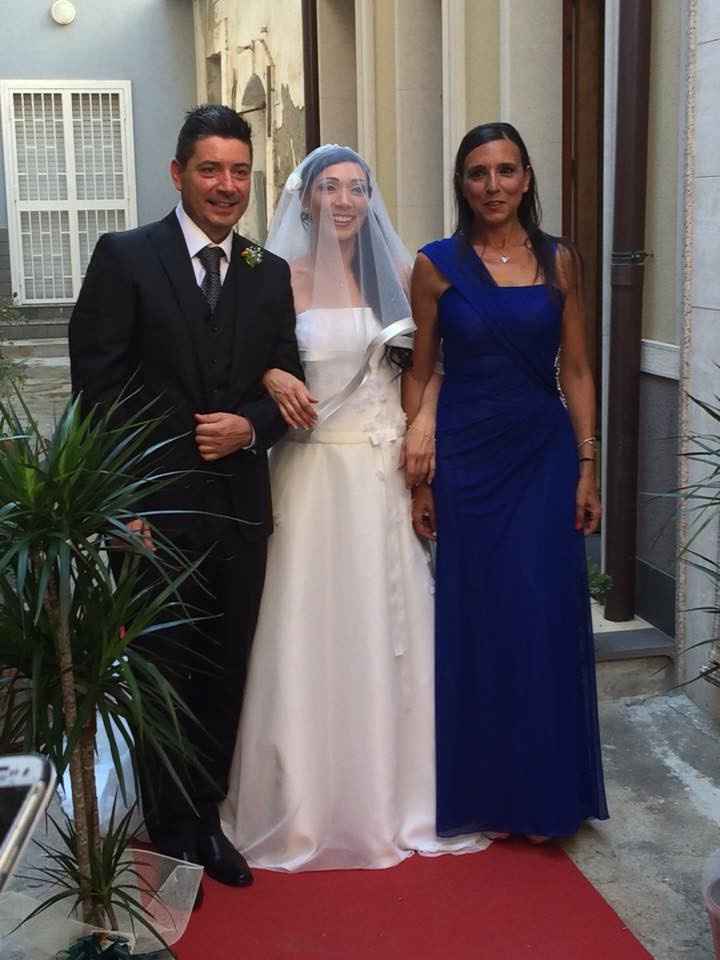 con mamma e papà