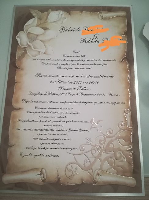 .. partecipazioni, ve le presento! - 1