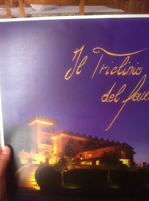 Domanda:vi fidereste di una location che sta per aprire per il vostro matrimonio??? - 1