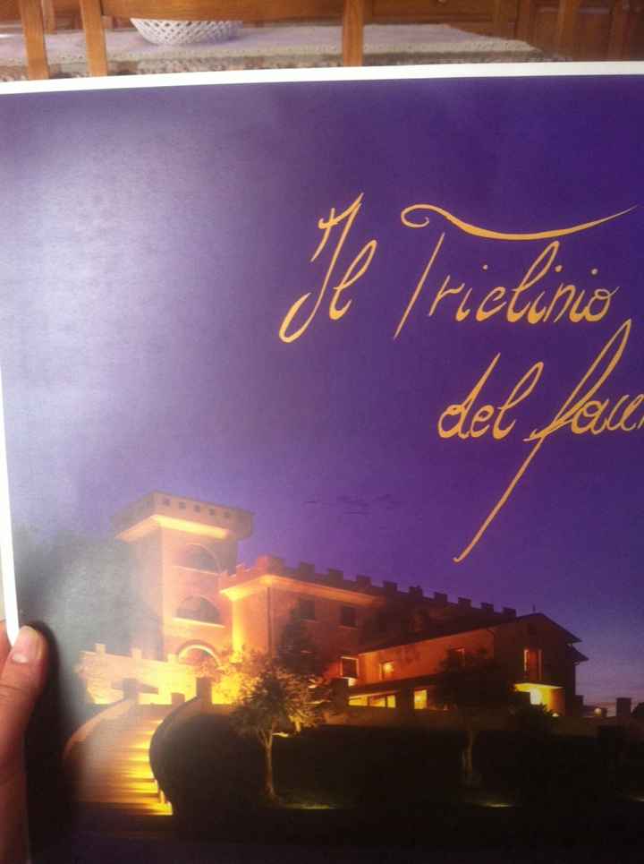 Domanda:vi fidereste di una location che sta per aprire per il vostro matrimonio??? - 1