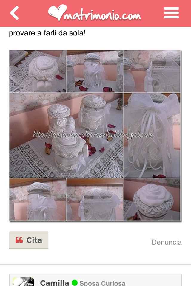 Candele fai da te - 1