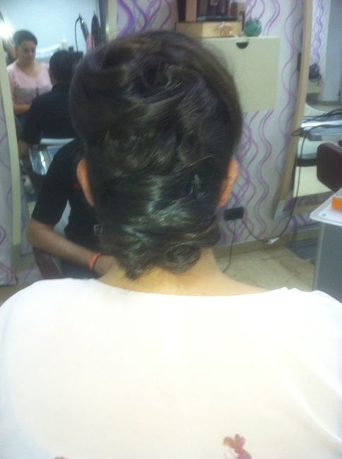 Eccoci il mio bouquet prova trucco e capelli - 4