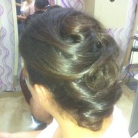 Eccoci il mio bouquet prova trucco e capelli - 2