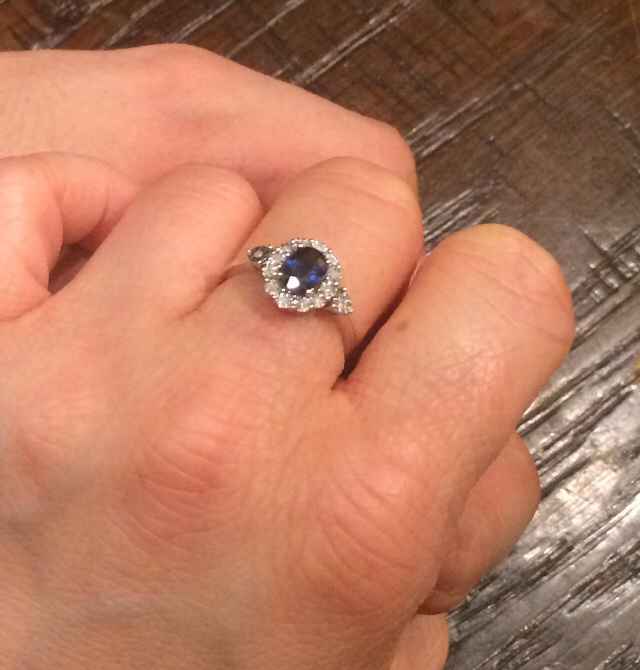  Anello di fidanzamento. - 1