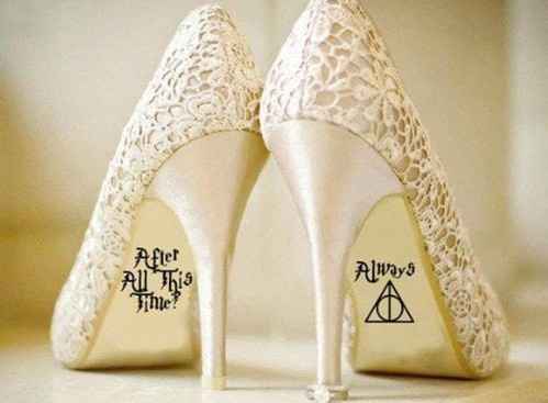 Decorazione sedie sposi Harry Potter addicted ⚡️❤️ - 1