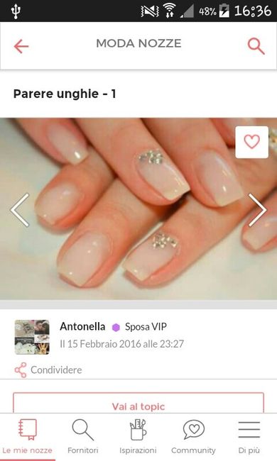 Idea mani per matrimonio - 1