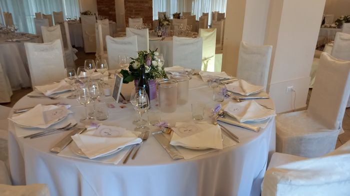 Allestimento Tavoli 8
