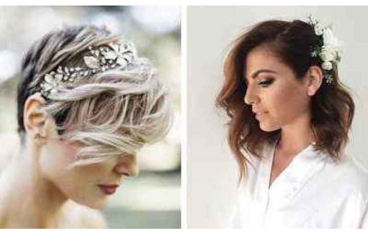 Acconciatura capelli corti - 1