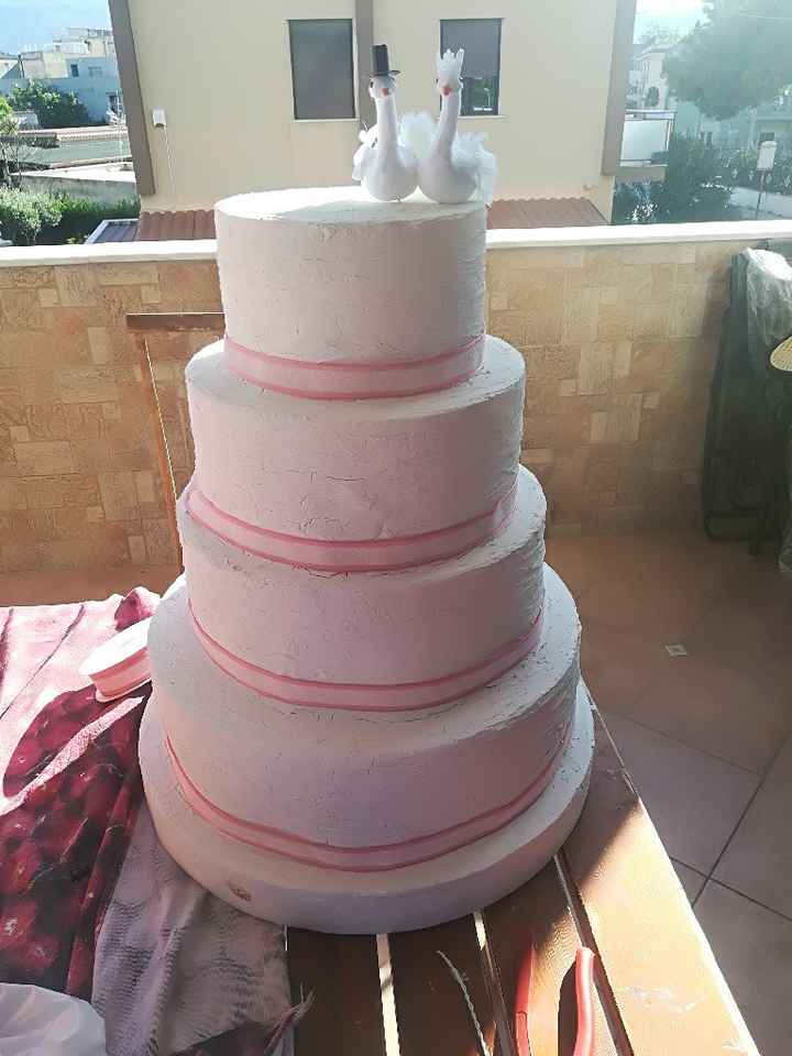 Torta porta Buste in lavorazione.... - 1