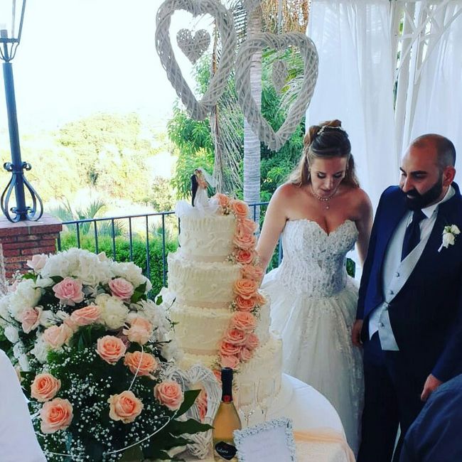 La nostra torta nunziale...❤ 2
