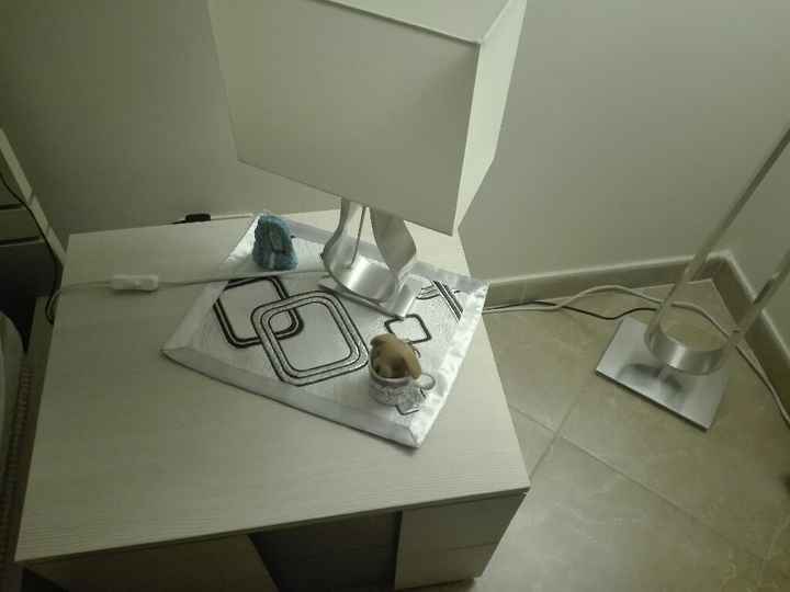 Arredamento moderno e centrini - 2