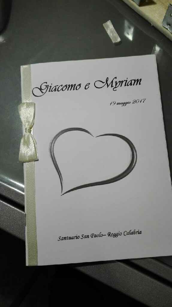 I nostri libricini messa - 1