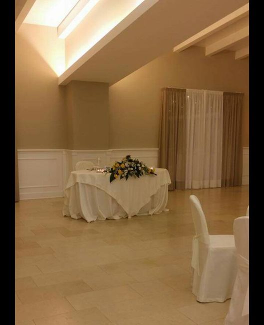  Il tavolo degli sposi. - 1