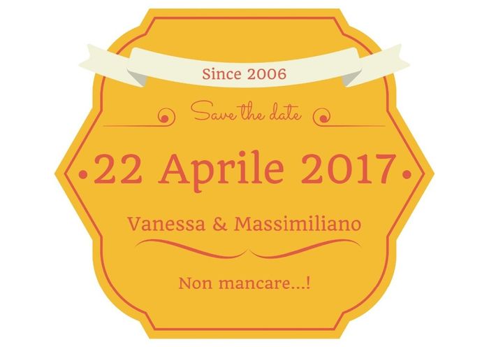 Seconda prova save the date