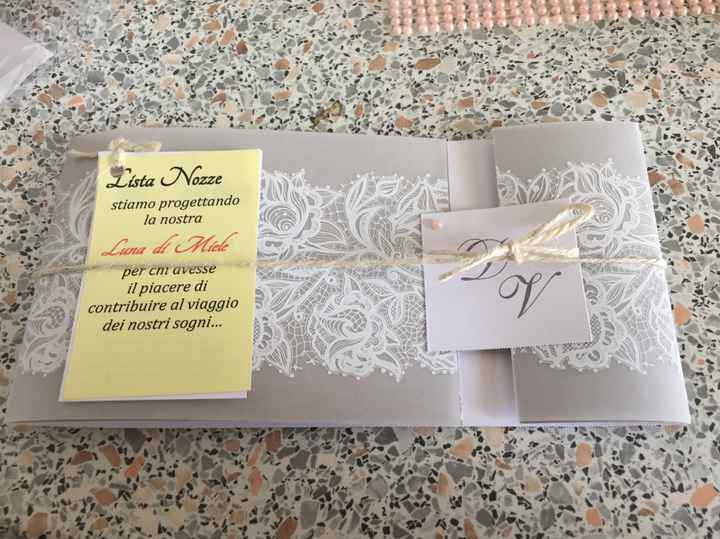  Bigliettino lista nozze dentro o fuori? - 1