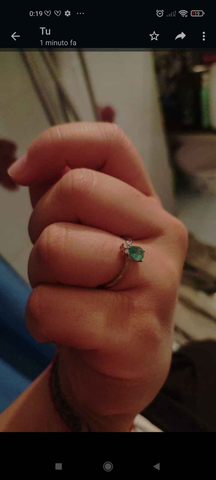 Come è il vostro anello di fidanzamento?? - 1