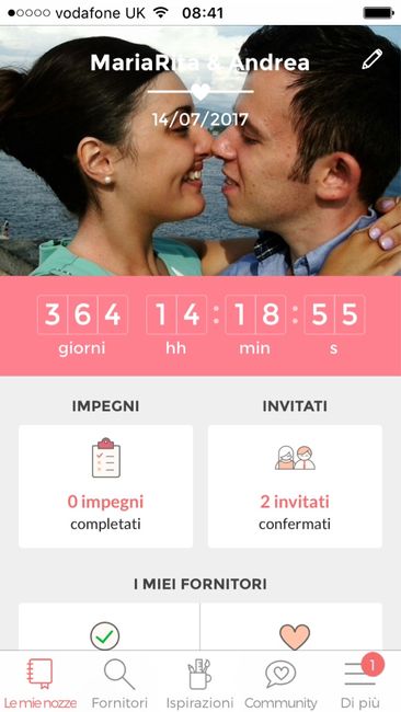 Siamo a meno un anno esatto! - 1