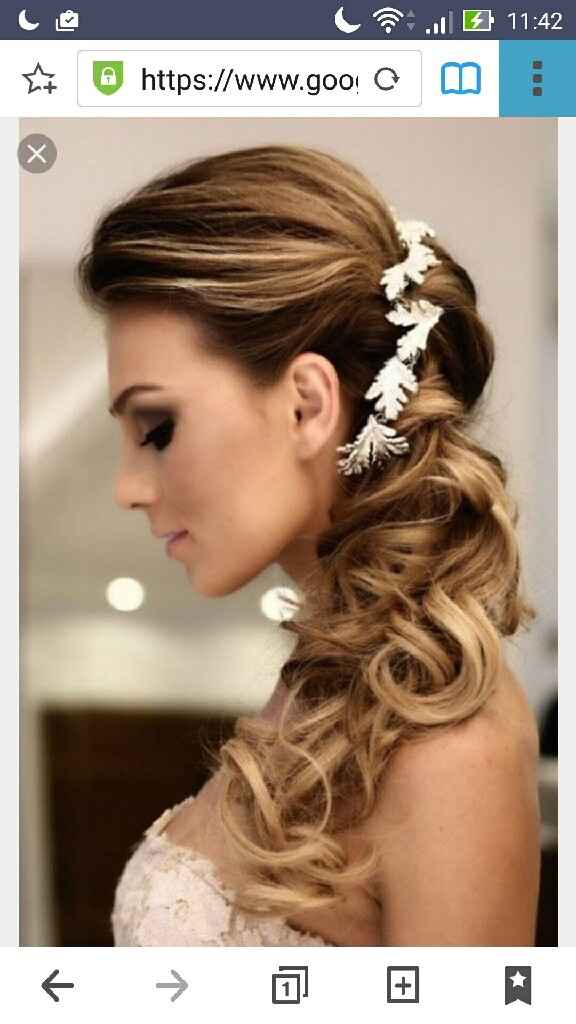 A chi piace questa acconciatura + trucco sposa? - 1