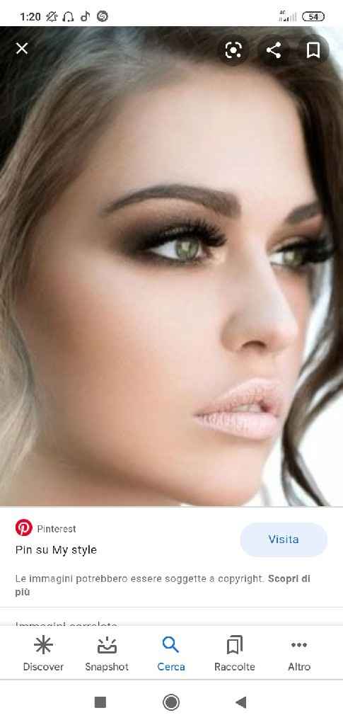 Trucco sposa leggero? o un po' appariscente? Io ciò gli occhi Verdi 💚 - 2