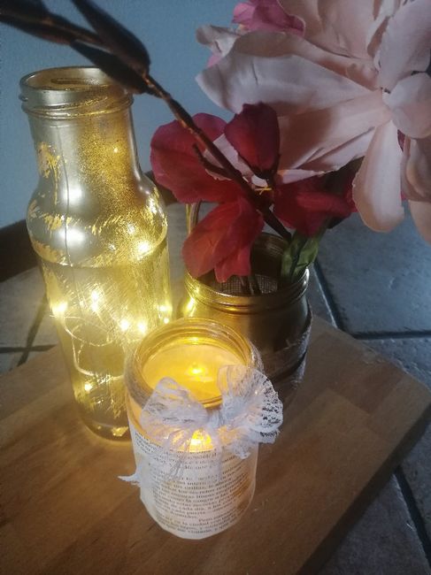 Centro tavola e altri fai da te 2