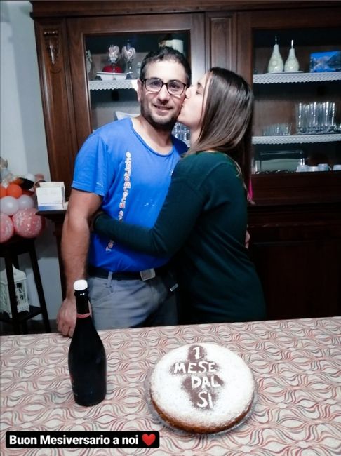 1 mese dal Nostro Sì ❤️👰🏻🤵🏻 - 9
