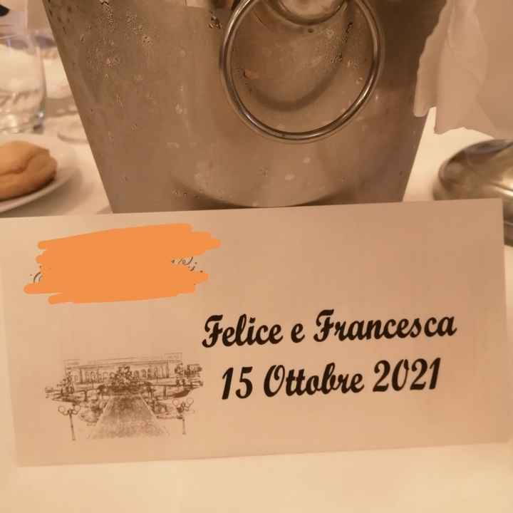 Prova pranzo fatta!!! 👰🏻🤵🏻 - 1
