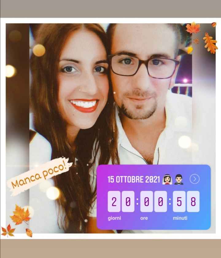 Countdown 👰🏻🤵🏻 - 1