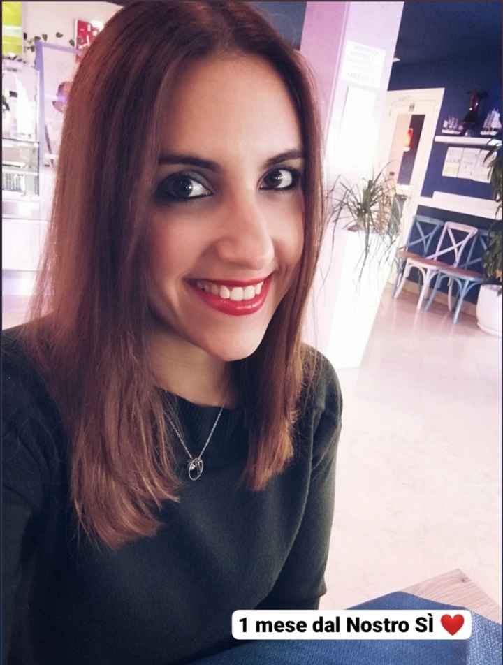 1 mese dal Nostro Sì ❤️👰🏻🤵🏻 - 1